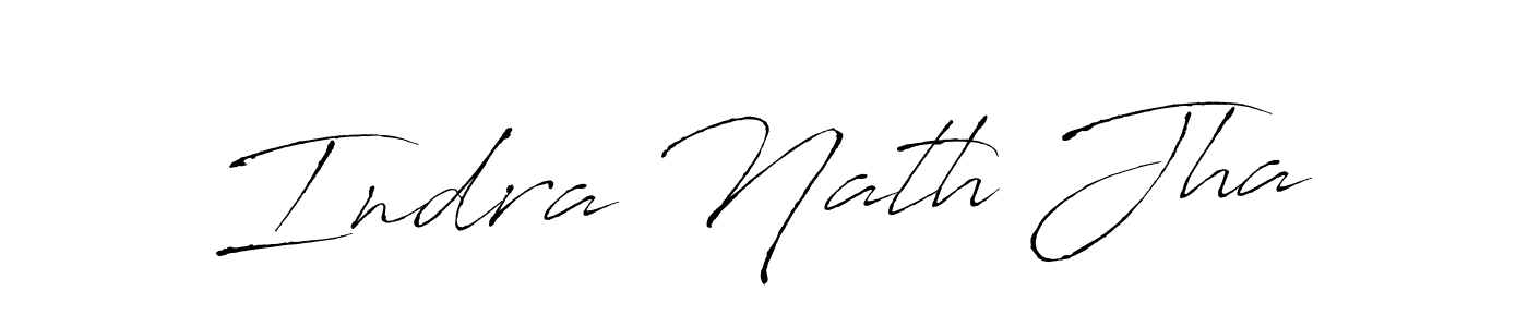 Also we have Indra Nath Jha name is the best signature style. Create professional handwritten signature collection using Antro_Vectra autograph style. Indra Nath Jha signature style 6 images and pictures png