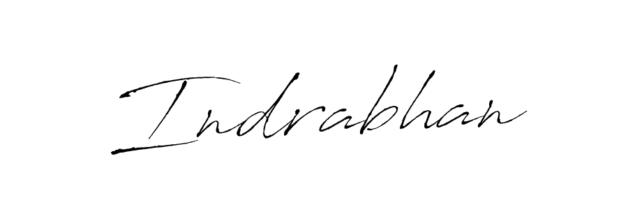 You should practise on your own different ways (Antro_Vectra) to write your name (Indrabhan) in signature. don't let someone else do it for you. Indrabhan signature style 6 images and pictures png