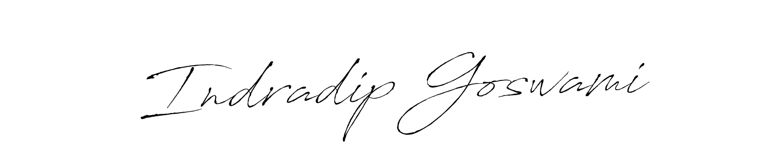 Make a short Indradip Goswami signature style. Manage your documents anywhere anytime using Antro_Vectra. Create and add eSignatures, submit forms, share and send files easily. Indradip Goswami signature style 6 images and pictures png
