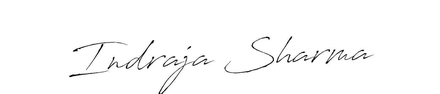Also we have Indraja Sharma name is the best signature style. Create professional handwritten signature collection using Antro_Vectra autograph style. Indraja Sharma signature style 6 images and pictures png