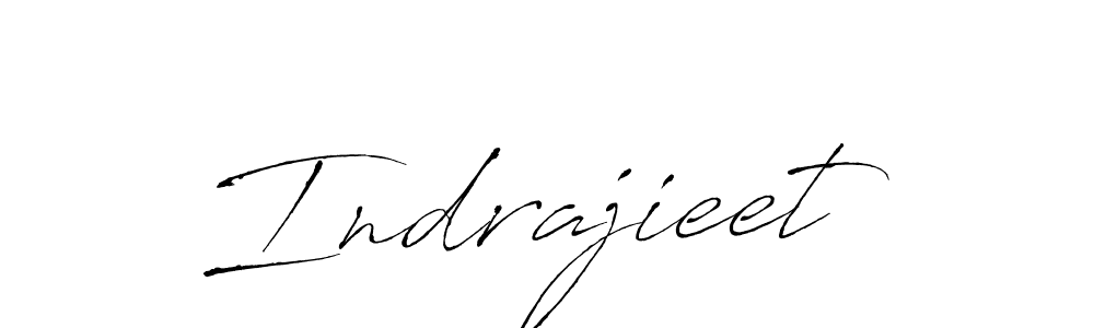 Design your own signature with our free online signature maker. With this signature software, you can create a handwritten (Antro_Vectra) signature for name Indrajieet. Indrajieet signature style 6 images and pictures png