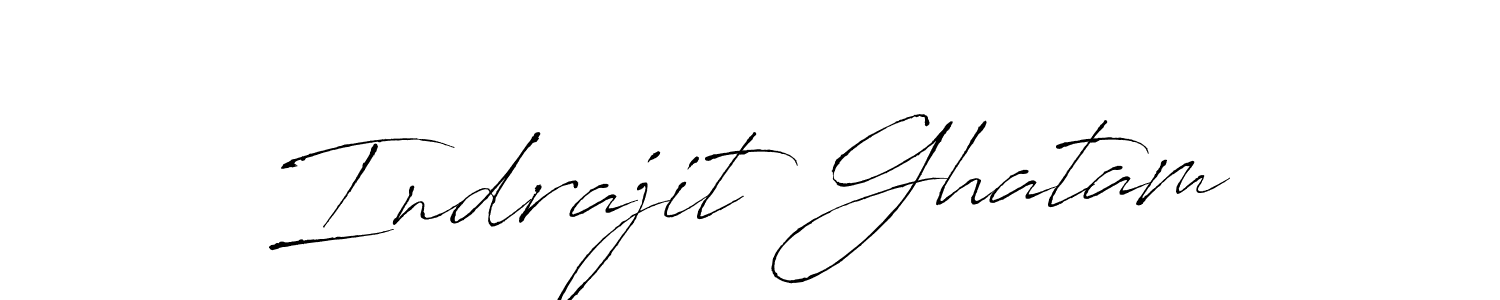 How to make Indrajit Ghatam signature? Antro_Vectra is a professional autograph style. Create handwritten signature for Indrajit Ghatam name. Indrajit Ghatam signature style 6 images and pictures png