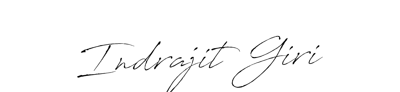 You should practise on your own different ways (Antro_Vectra) to write your name (Indrajit Giri) in signature. don't let someone else do it for you. Indrajit Giri signature style 6 images and pictures png