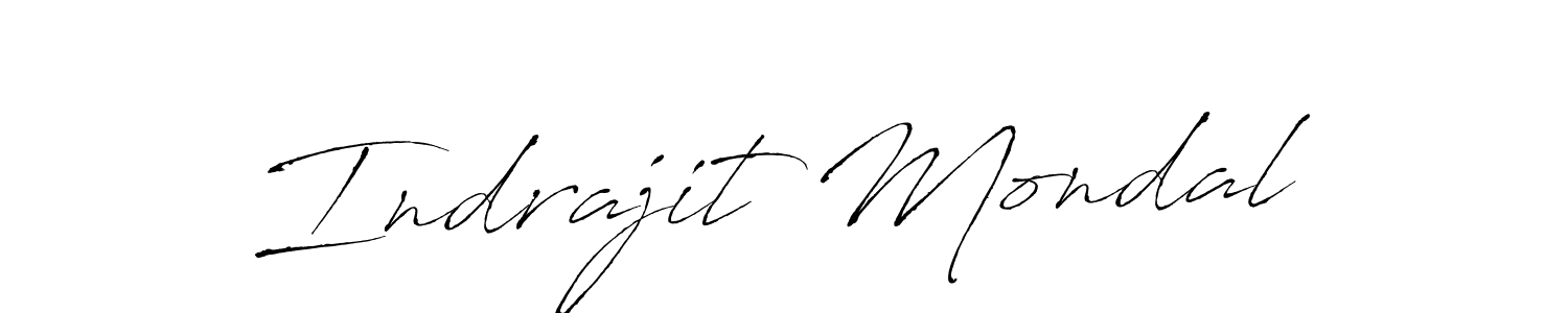 Make a short Indrajit Mondal signature style. Manage your documents anywhere anytime using Antro_Vectra. Create and add eSignatures, submit forms, share and send files easily. Indrajit Mondal signature style 6 images and pictures png