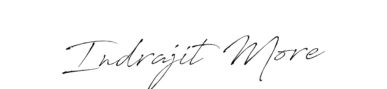 Here are the top 10 professional signature styles for the name Indrajit More. These are the best autograph styles you can use for your name. Indrajit More signature style 6 images and pictures png