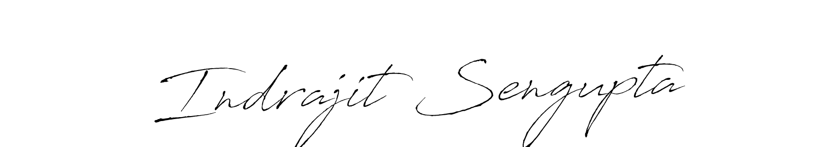 How to make Indrajit Sengupta signature? Antro_Vectra is a professional autograph style. Create handwritten signature for Indrajit Sengupta name. Indrajit Sengupta signature style 6 images and pictures png