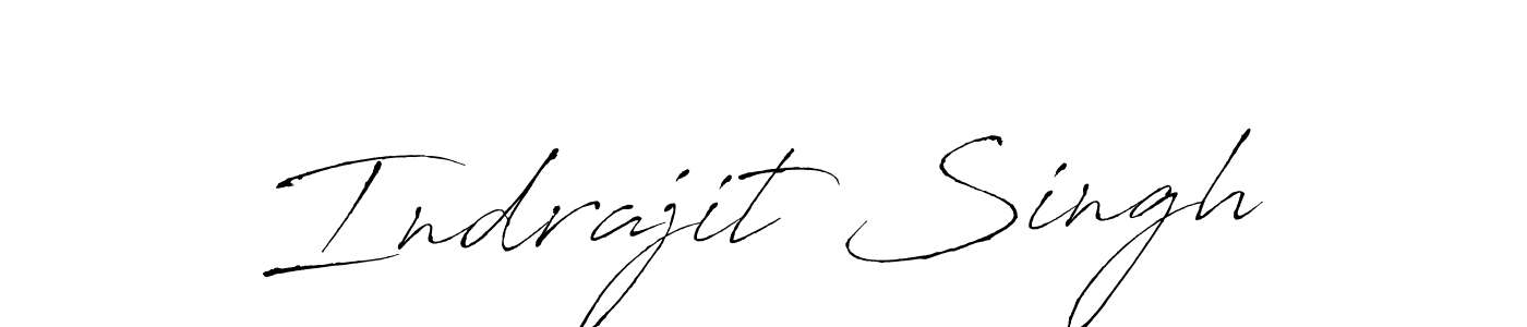 Design your own signature with our free online signature maker. With this signature software, you can create a handwritten (Antro_Vectra) signature for name Indrajit Singh. Indrajit Singh signature style 6 images and pictures png