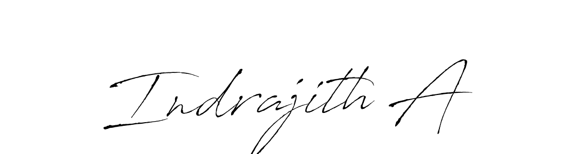 You should practise on your own different ways (Antro_Vectra) to write your name (Indrajith A) in signature. don't let someone else do it for you. Indrajith A signature style 6 images and pictures png