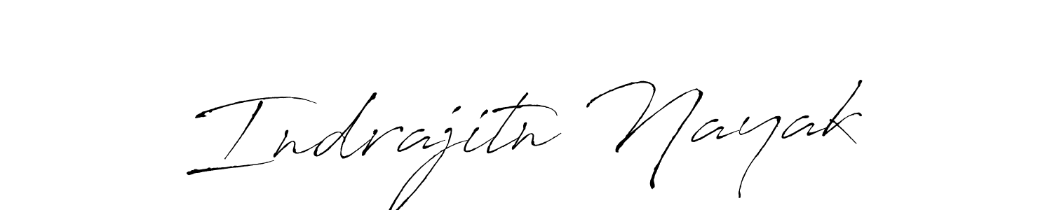 Design your own signature with our free online signature maker. With this signature software, you can create a handwritten (Antro_Vectra) signature for name Indrajitn Nayak. Indrajitn Nayak signature style 6 images and pictures png