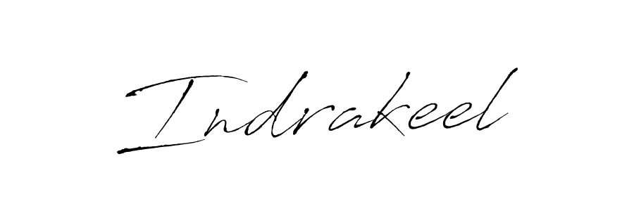 Indrakeel stylish signature style. Best Handwritten Sign (Antro_Vectra) for my name. Handwritten Signature Collection Ideas for my name Indrakeel. Indrakeel signature style 6 images and pictures png