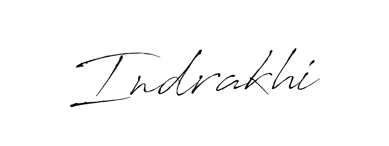 How to make Indrakhi signature? Antro_Vectra is a professional autograph style. Create handwritten signature for Indrakhi name. Indrakhi signature style 6 images and pictures png