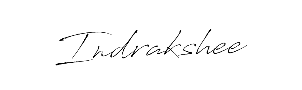 How to make Indrakshee name signature. Use Antro_Vectra style for creating short signs online. This is the latest handwritten sign. Indrakshee signature style 6 images and pictures png