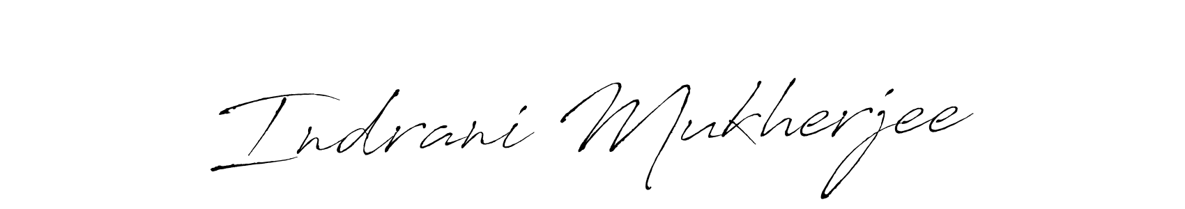 Similarly Antro_Vectra is the best handwritten signature design. Signature creator online .You can use it as an online autograph creator for name Indrani Mukherjee. Indrani Mukherjee signature style 6 images and pictures png