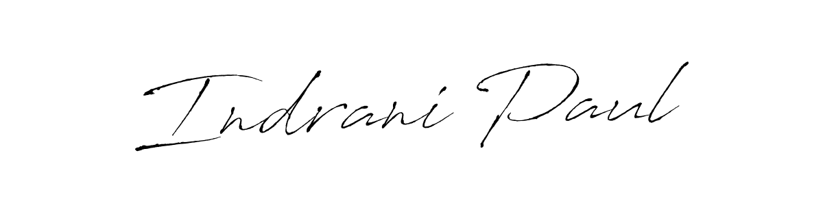 if you are searching for the best signature style for your name Indrani Paul. so please give up your signature search. here we have designed multiple signature styles  using Antro_Vectra. Indrani Paul signature style 6 images and pictures png