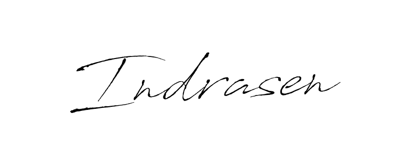 You should practise on your own different ways (Antro_Vectra) to write your name (Indrasen) in signature. don't let someone else do it for you. Indrasen signature style 6 images and pictures png