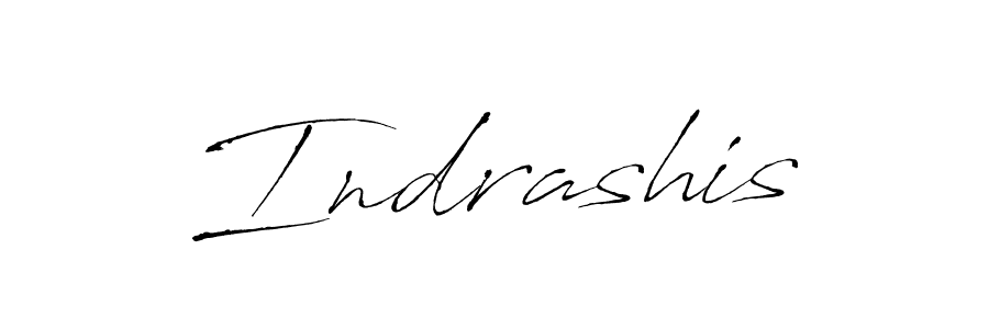 Design your own signature with our free online signature maker. With this signature software, you can create a handwritten (Antro_Vectra) signature for name Indrashis. Indrashis signature style 6 images and pictures png