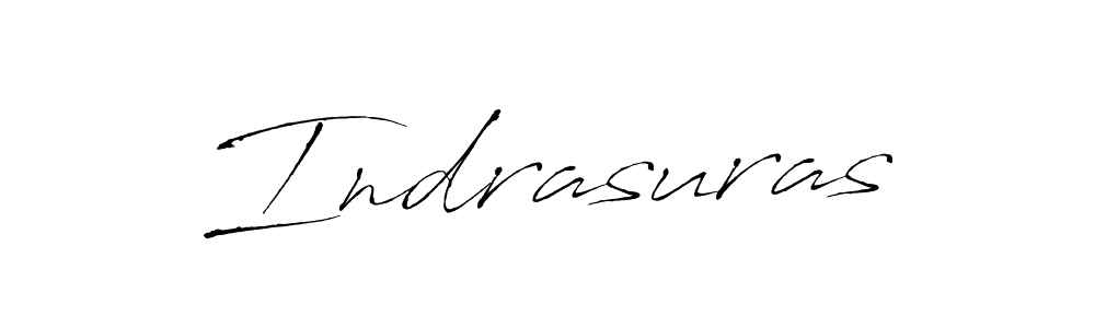 Create a beautiful signature design for name Indrasuras. With this signature (Antro_Vectra) fonts, you can make a handwritten signature for free. Indrasuras signature style 6 images and pictures png