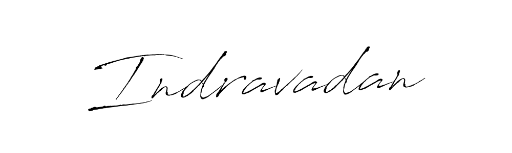 Design your own signature with our free online signature maker. With this signature software, you can create a handwritten (Antro_Vectra) signature for name Indravadan. Indravadan signature style 6 images and pictures png