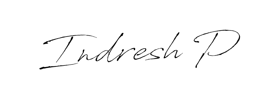 The best way (Antro_Vectra) to make a short signature is to pick only two or three words in your name. The name Indresh P include a total of six letters. For converting this name. Indresh P signature style 6 images and pictures png