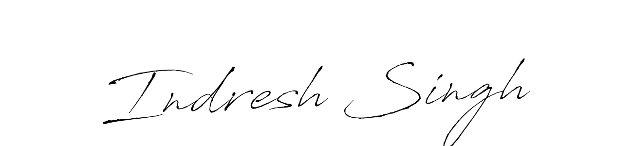 This is the best signature style for the Indresh Singh name. Also you like these signature font (Antro_Vectra). Mix name signature. Indresh Singh signature style 6 images and pictures png