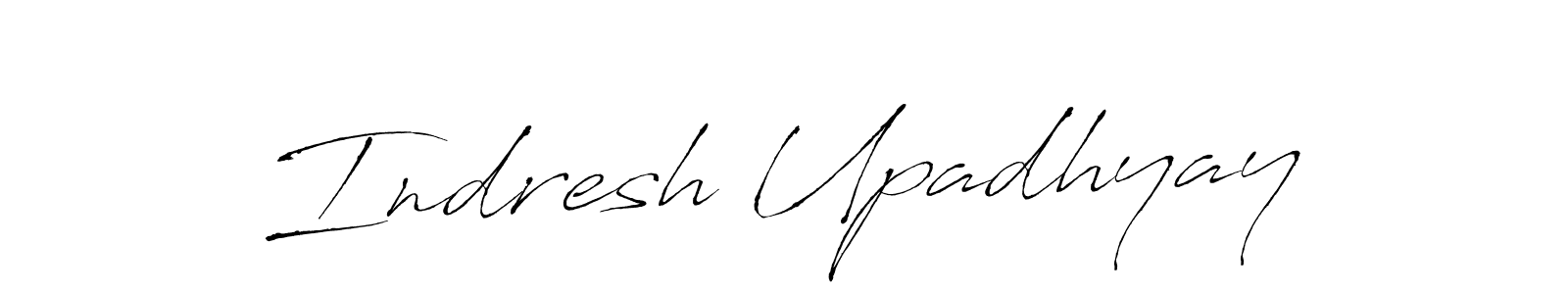 Make a beautiful signature design for name Indresh Upadhyay. Use this online signature maker to create a handwritten signature for free. Indresh Upadhyay signature style 6 images and pictures png