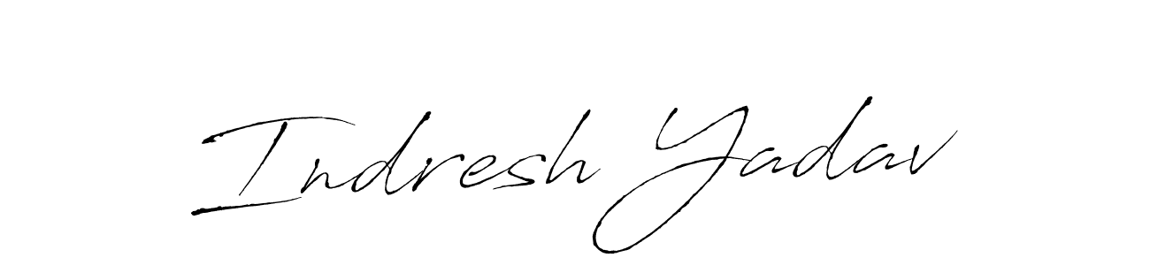 Make a beautiful signature design for name Indresh Yadav. Use this online signature maker to create a handwritten signature for free. Indresh Yadav signature style 6 images and pictures png