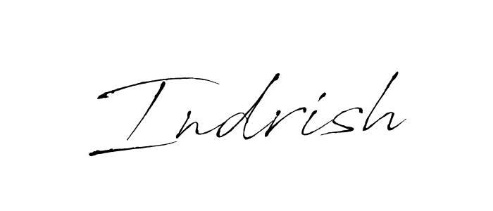 Once you've used our free online signature maker to create your best signature Antro_Vectra style, it's time to enjoy all of the benefits that Indrish name signing documents. Indrish signature style 6 images and pictures png