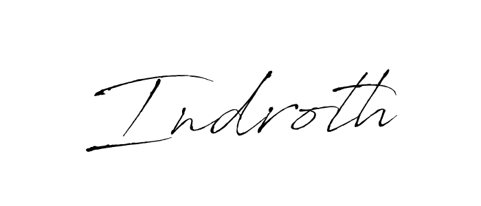 The best way (Antro_Vectra) to make a short signature is to pick only two or three words in your name. The name Indroth include a total of six letters. For converting this name. Indroth signature style 6 images and pictures png