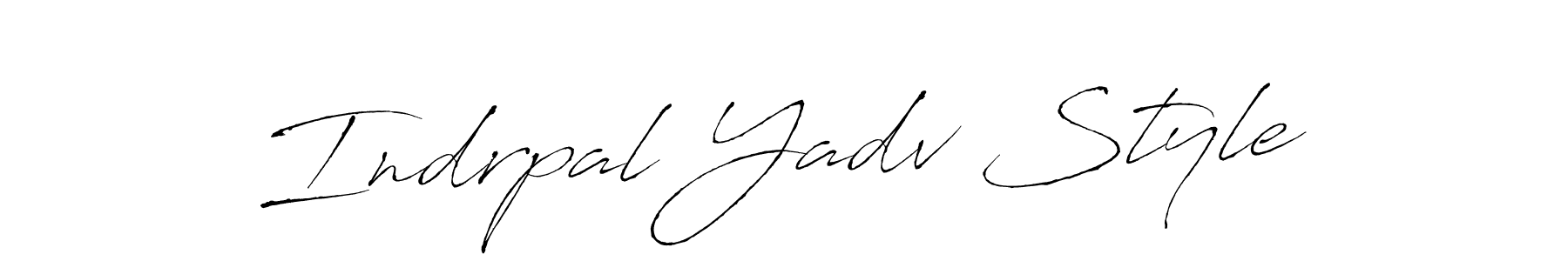 The best way (Antro_Vectra) to make a short signature is to pick only two or three words in your name. The name Indrpal Yadv Style include a total of six letters. For converting this name. Indrpal Yadv Style signature style 6 images and pictures png