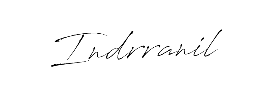 Create a beautiful signature design for name Indrranil. With this signature (Antro_Vectra) fonts, you can make a handwritten signature for free. Indrranil signature style 6 images and pictures png