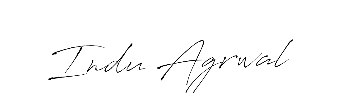 if you are searching for the best signature style for your name Indu Agrwal. so please give up your signature search. here we have designed multiple signature styles  using Antro_Vectra. Indu Agrwal signature style 6 images and pictures png