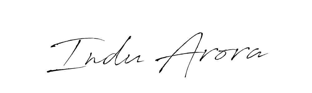 Similarly Antro_Vectra is the best handwritten signature design. Signature creator online .You can use it as an online autograph creator for name Indu Arora. Indu Arora signature style 6 images and pictures png