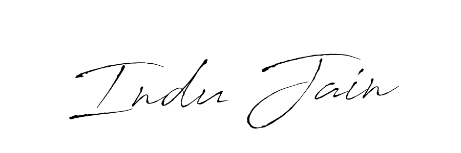 Similarly Antro_Vectra is the best handwritten signature design. Signature creator online .You can use it as an online autograph creator for name Indu Jain. Indu Jain signature style 6 images and pictures png