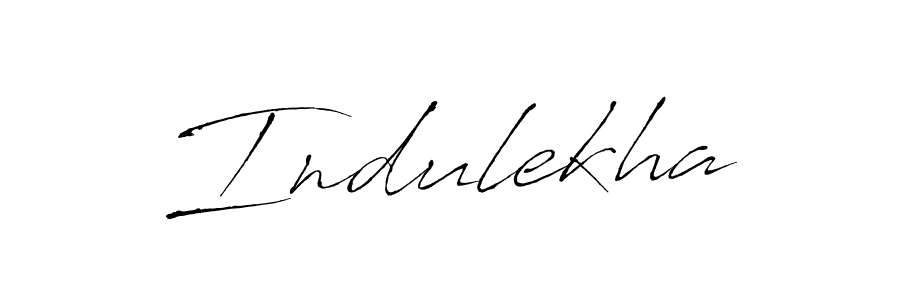 Indulekha stylish signature style. Best Handwritten Sign (Antro_Vectra) for my name. Handwritten Signature Collection Ideas for my name Indulekha. Indulekha signature style 6 images and pictures png