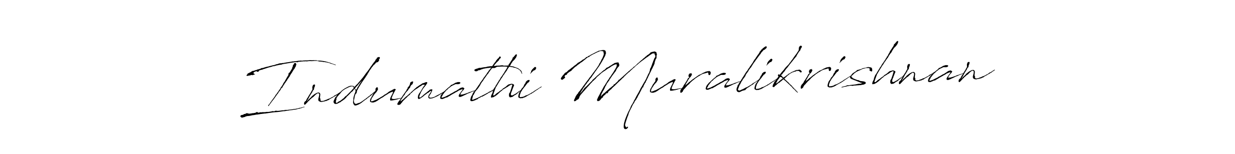 Similarly Antro_Vectra is the best handwritten signature design. Signature creator online .You can use it as an online autograph creator for name Indumathi Muralikrishnan. Indumathi Muralikrishnan signature style 6 images and pictures png