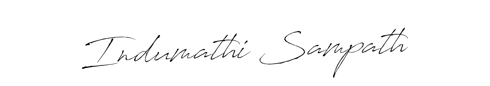 The best way (Antro_Vectra) to make a short signature is to pick only two or three words in your name. The name Indumathi Sampath include a total of six letters. For converting this name. Indumathi Sampath signature style 6 images and pictures png