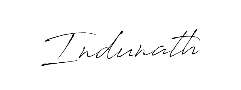 Make a beautiful signature design for name Indunath. Use this online signature maker to create a handwritten signature for free. Indunath signature style 6 images and pictures png