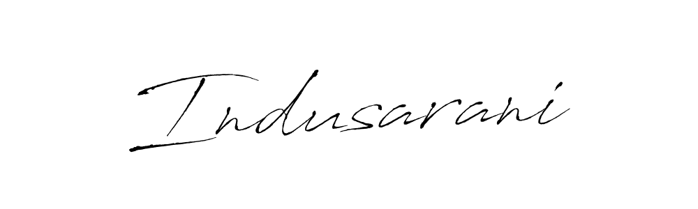 Create a beautiful signature design for name Indusarani. With this signature (Antro_Vectra) fonts, you can make a handwritten signature for free. Indusarani signature style 6 images and pictures png