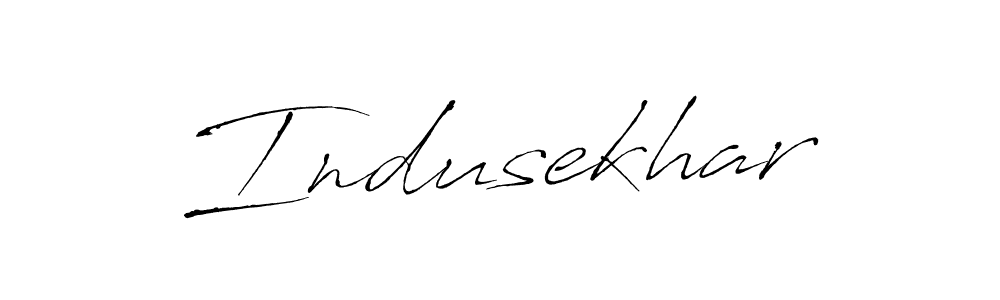 Use a signature maker to create a handwritten signature online. With this signature software, you can design (Antro_Vectra) your own signature for name Indusekhar. Indusekhar signature style 6 images and pictures png