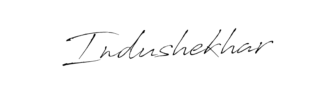 How to make Indushekhar name signature. Use Antro_Vectra style for creating short signs online. This is the latest handwritten sign. Indushekhar signature style 6 images and pictures png