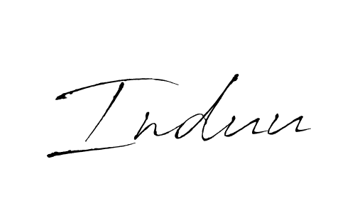 Here are the top 10 professional signature styles for the name Induu. These are the best autograph styles you can use for your name. Induu signature style 6 images and pictures png