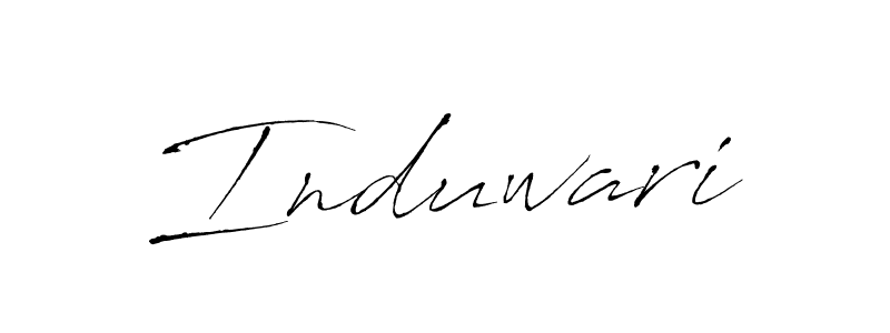How to Draw Induwari signature style? Antro_Vectra is a latest design signature styles for name Induwari. Induwari signature style 6 images and pictures png