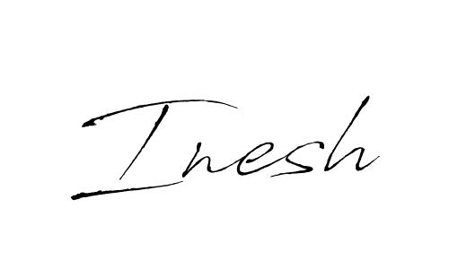 The best way (Antro_Vectra) to make a short signature is to pick only two or three words in your name. The name Inesh include a total of six letters. For converting this name. Inesh signature style 6 images and pictures png