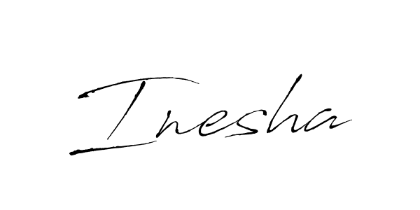 The best way (Antro_Vectra) to make a short signature is to pick only two or three words in your name. The name Inesha include a total of six letters. For converting this name. Inesha signature style 6 images and pictures png