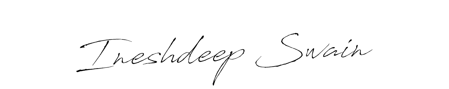 You should practise on your own different ways (Antro_Vectra) to write your name (Ineshdeep Swain) in signature. don't let someone else do it for you. Ineshdeep Swain signature style 6 images and pictures png