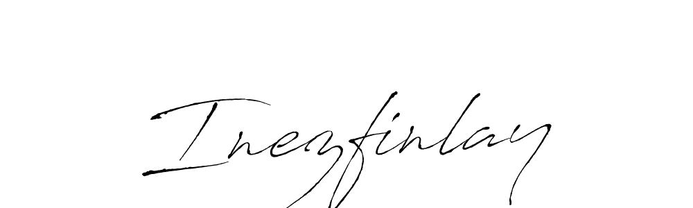 How to make Inezfinlay signature? Antro_Vectra is a professional autograph style. Create handwritten signature for Inezfinlay name. Inezfinlay signature style 6 images and pictures png