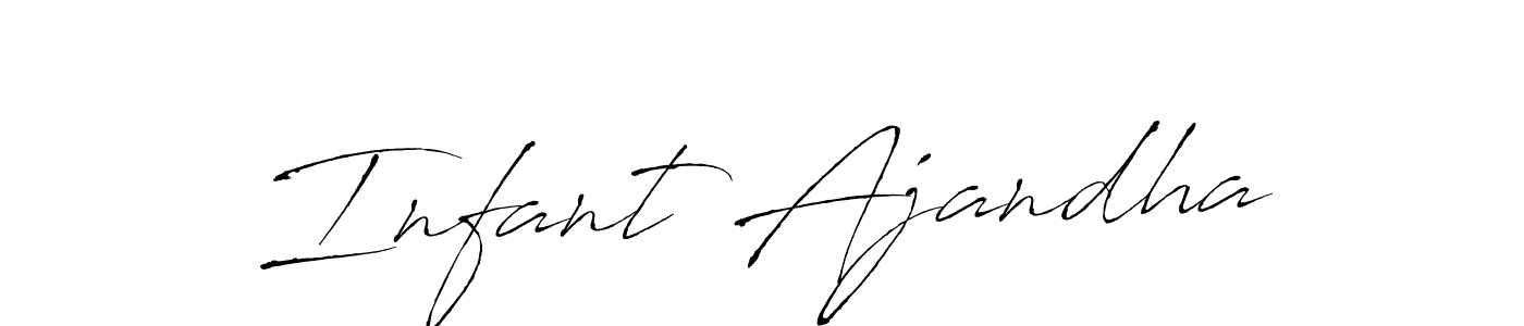 Once you've used our free online signature maker to create your best signature Antro_Vectra style, it's time to enjoy all of the benefits that Infant Ajandha name signing documents. Infant Ajandha signature style 6 images and pictures png