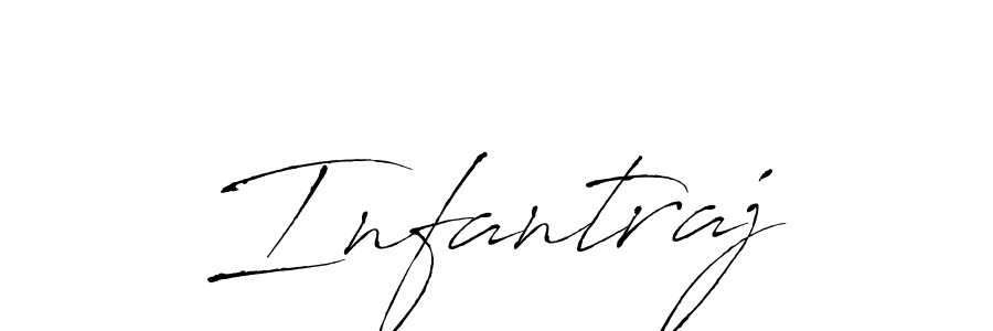 How to make Infantraj name signature. Use Antro_Vectra style for creating short signs online. This is the latest handwritten sign. Infantraj signature style 6 images and pictures png