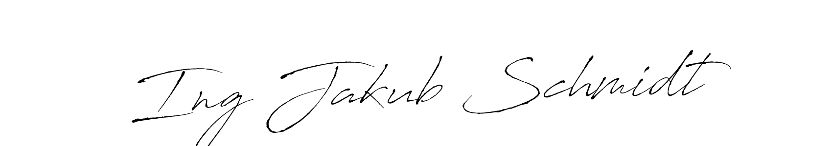 Similarly Antro_Vectra is the best handwritten signature design. Signature creator online .You can use it as an online autograph creator for name Ing Jakub Schmidt. Ing Jakub Schmidt signature style 6 images and pictures png