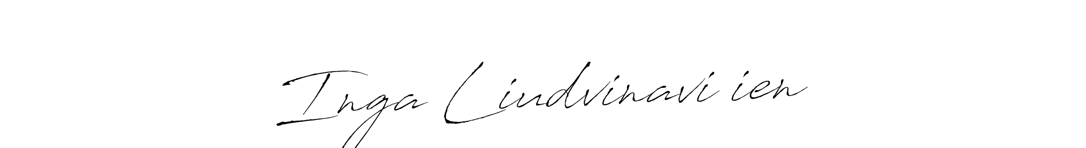 Similarly Antro_Vectra is the best handwritten signature design. Signature creator online .You can use it as an online autograph creator for name Inga Liudvinavičienė. Inga Liudvinavičienė signature style 6 images and pictures png